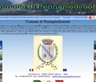 sito del Comune di Pennapiedimonte